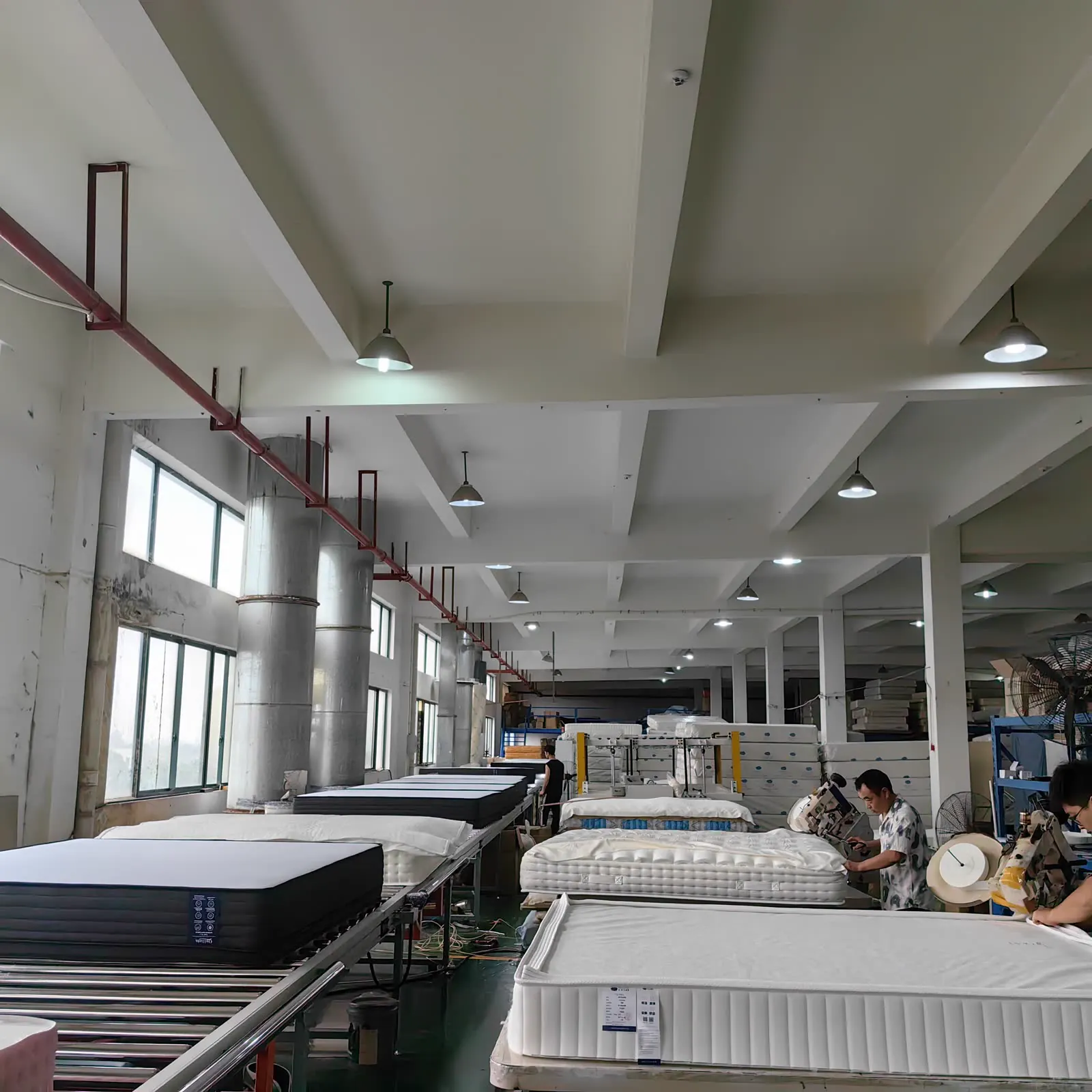 Mattress production line for B2B hotel and distributor orders