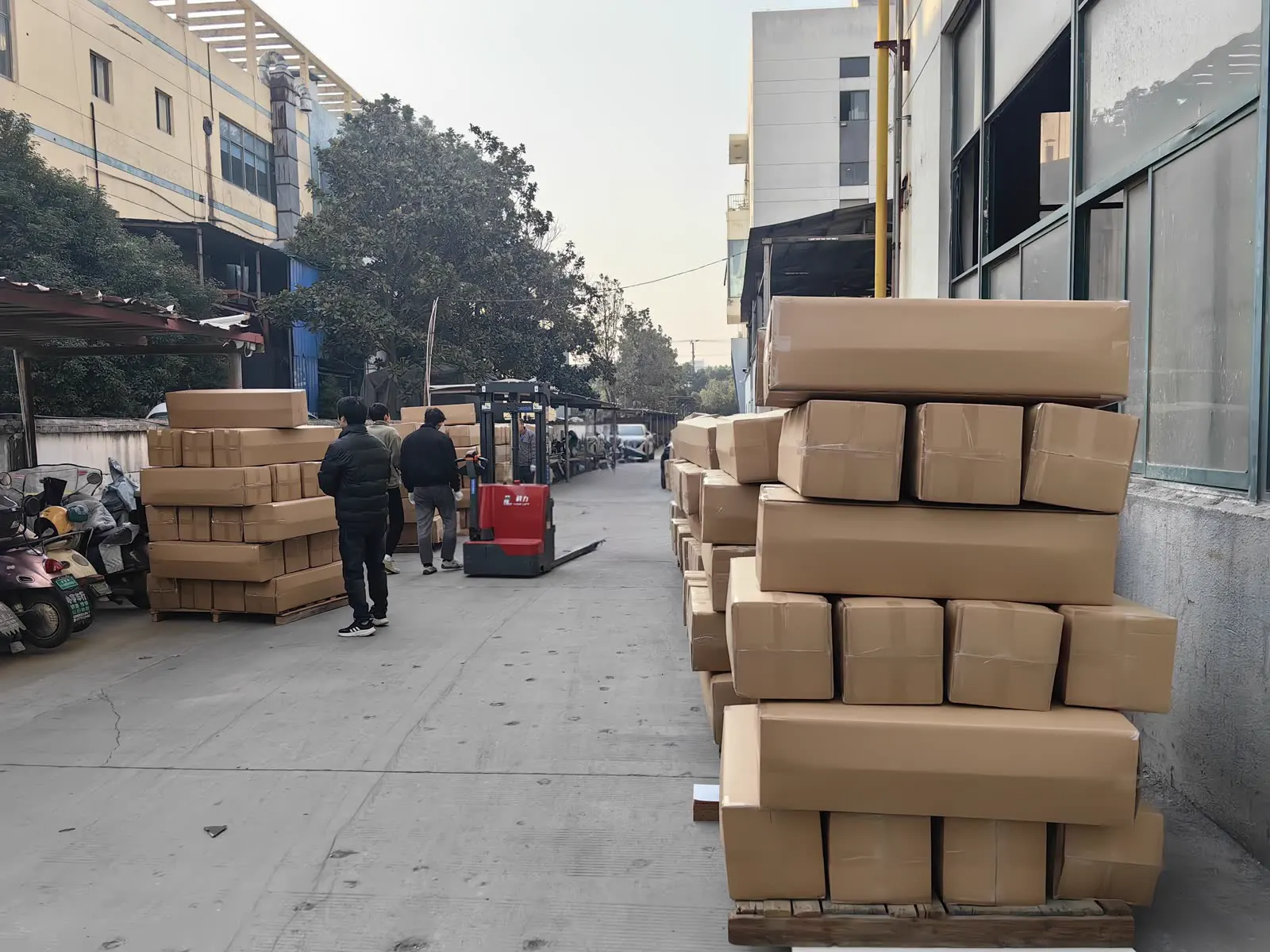 mattress export loading preparation